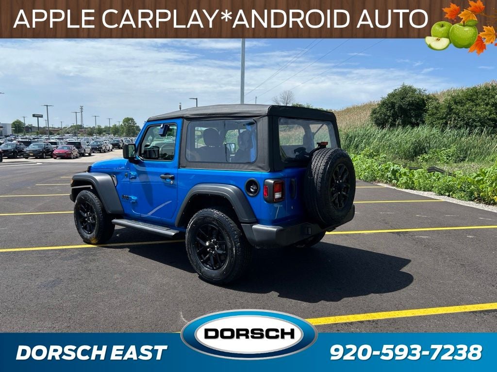 2023 Jeep Wrangler — interior view