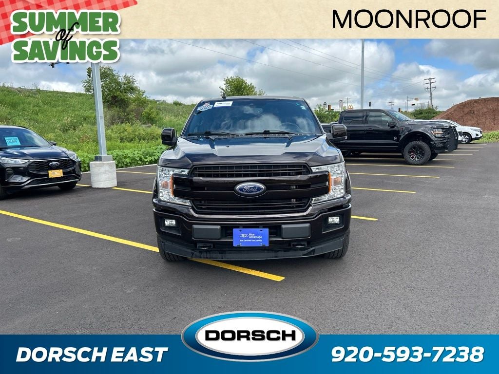 2020 Ford F-150 — rear three-quarter view