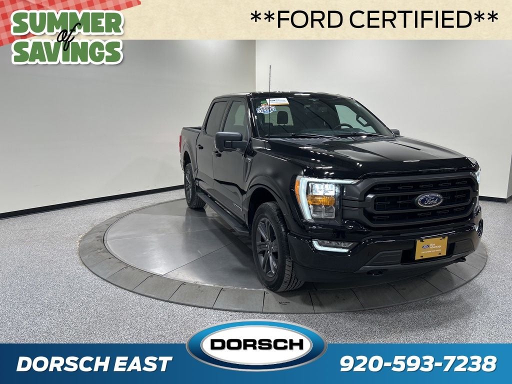 2023 Ford F-150 — interior view
