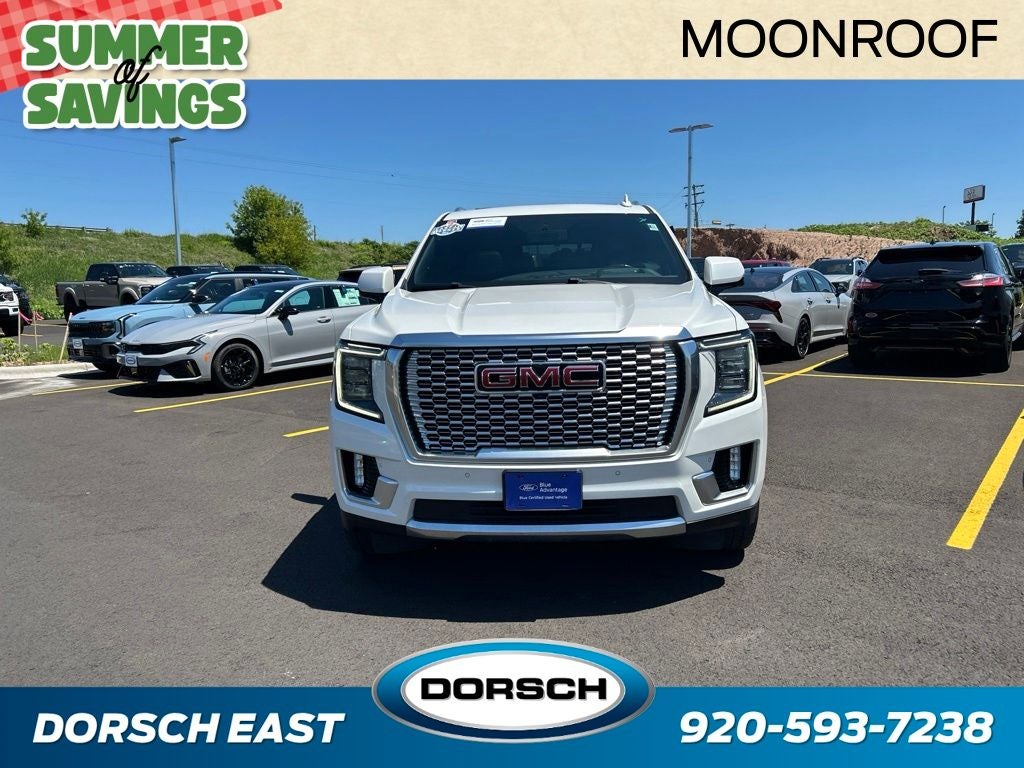 2022 GMC Yukon — rear three-quarter view