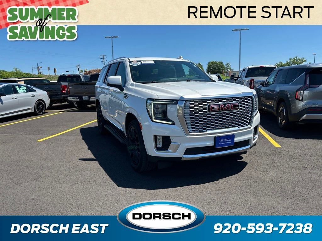 2022 GMC Yukon — interior view
