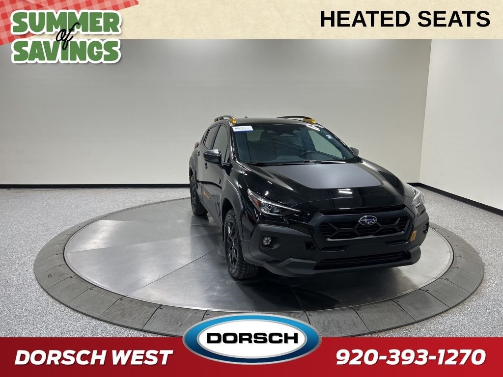 2024 Subaru Crosstrek — rear three-quarter view