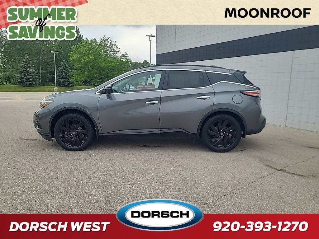 2018 Nissan Murano — rear three-quarter view