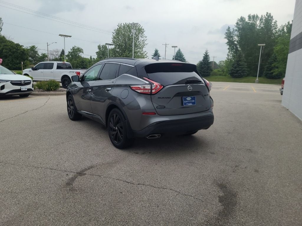 2018 Nissan Murano — interior view