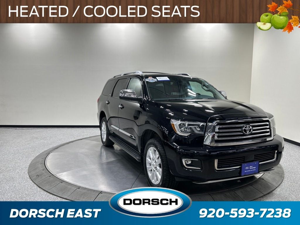 2021 Toyota Sequoia — interior view