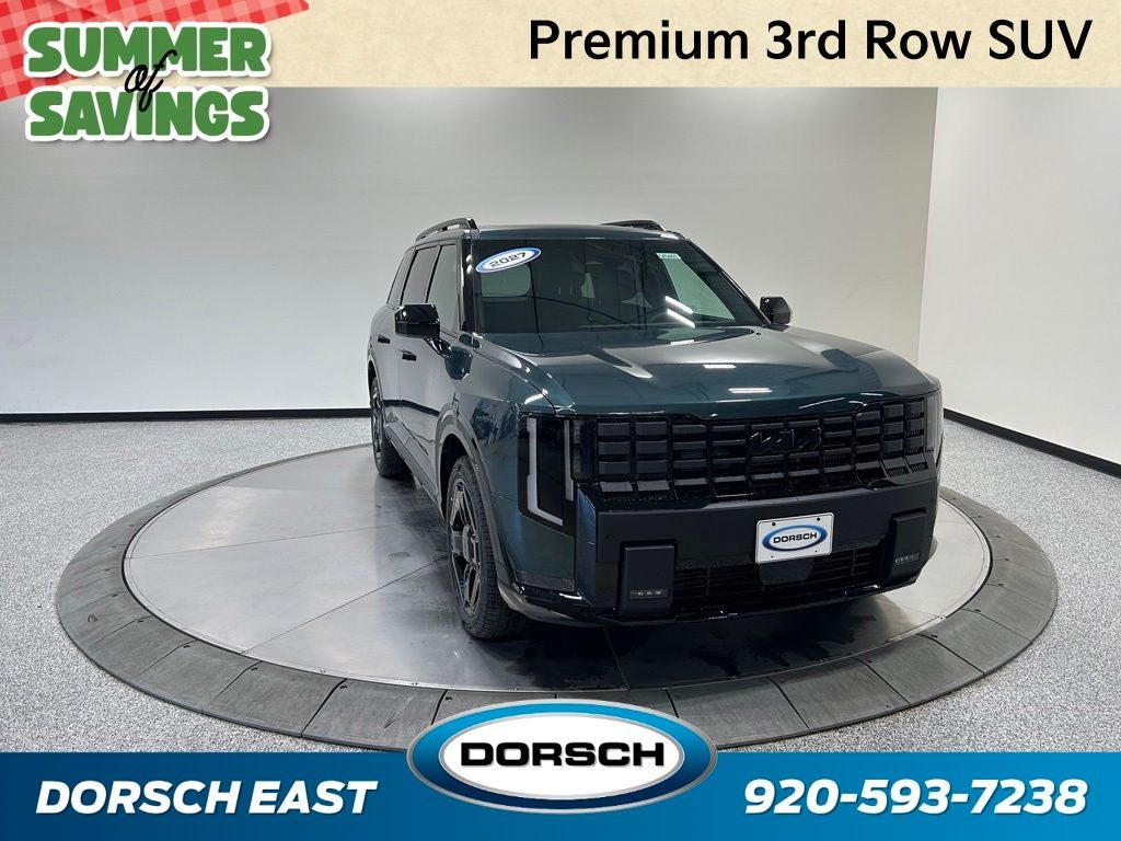 2027 Kia Telluride — rear three-quarter view