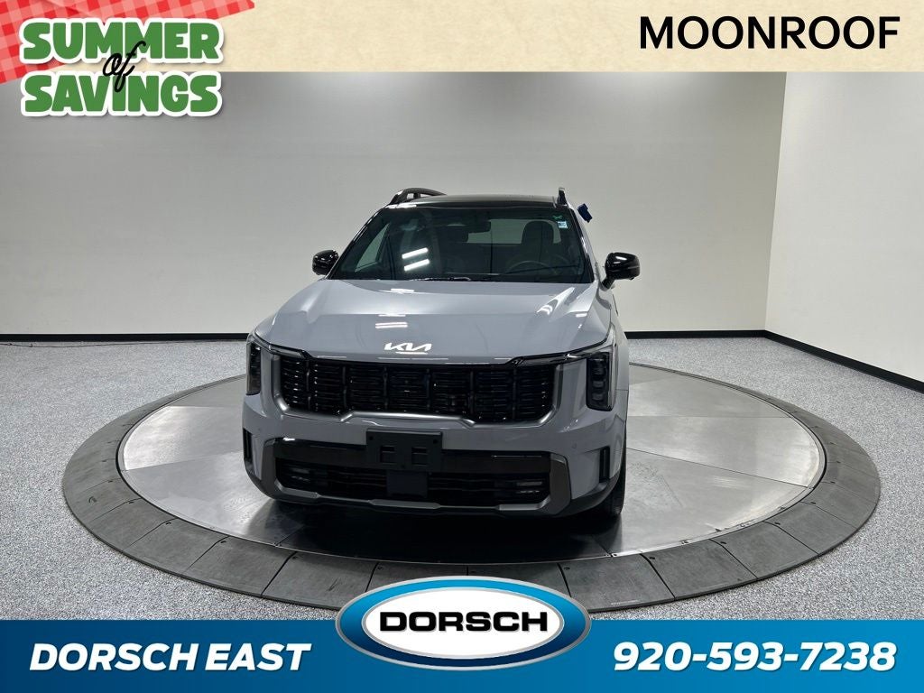 2024 Kia Sorento — rear three-quarter view