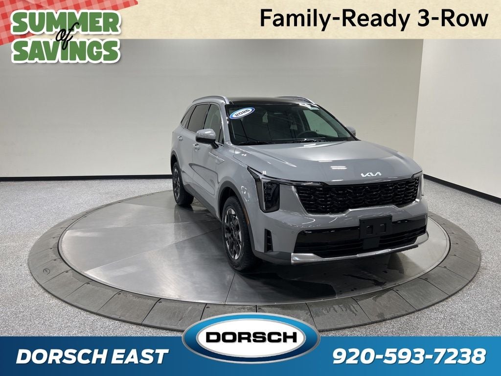 2026 Kia Sorento — rear three-quarter view